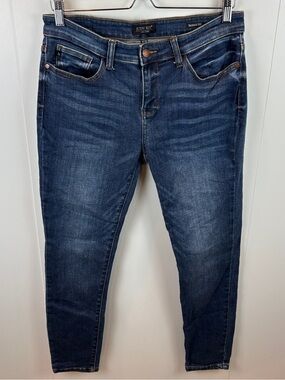 Judy Blue Skinny Fit Dark Wash Jeans 11/30 Stretch Denim Mid Rise Classic Pants